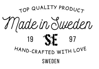 Made in Sweden stamp