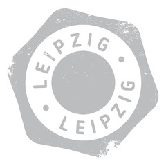 Obraz na płótnie Canvas Leipzig stamp rubber grunge