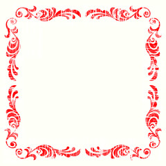 Fun colorful retro decoration background