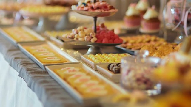 Candy Bar Wedding, candy buffet, delicious Candy bar at a wedding