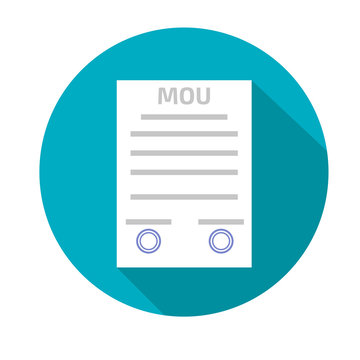 Memorandum of understanding MOU, icon