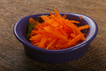 Shredded carrot