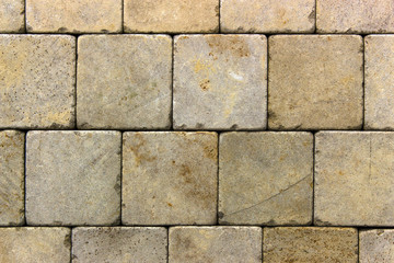 Naklejka premium yellow natural stone facade, wall tiles