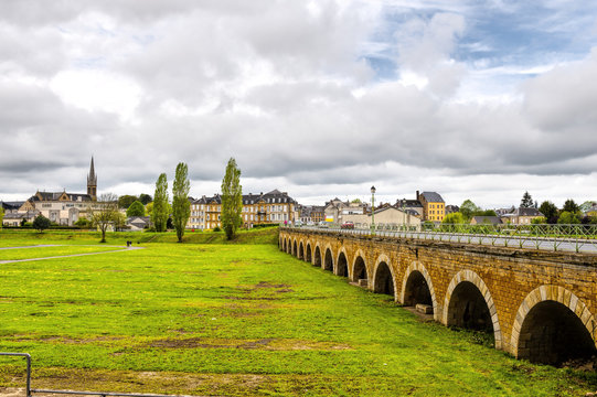 Bridge in the City of Sedan in France