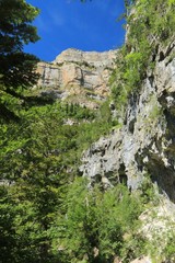 Mountains in the Pyrenees, Ordesa Valley National Park , Spain.
