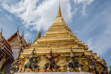 Naklejka premium Royal grand palace in Bangkok
