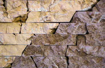 Fototapeta premium marble texture, decorative brick, wall tiles made of natural stone