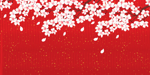 桜　春　花　背景