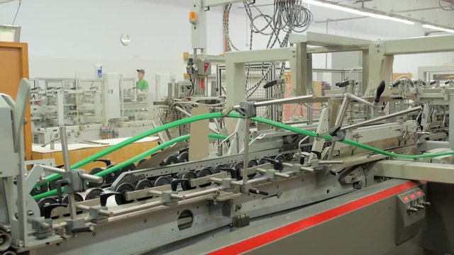 Folding Machine, Carton, Box, Kraft Paper, Box Factory