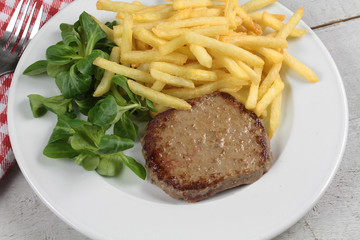 steak haché frites 23122016