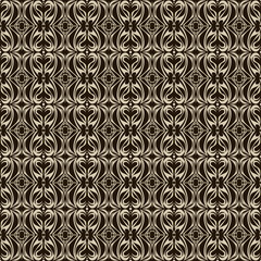Seamless pattern gorgeous.　ゴージャスなパターン