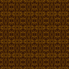 Seamless pattern gorgeous.　ゴージャスなパターン