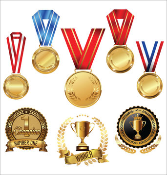 Vector Awards and Trophies collection