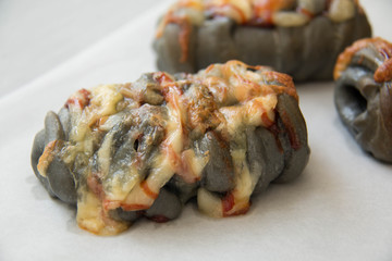  freshness charcoal cheese bread with mayonnaise