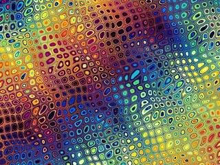 Abstract fractal background