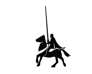 Modern Charismatic Knight Leader Logo