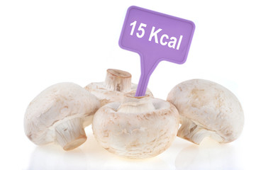 Les calories des champignons de Paris