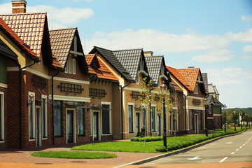 Street of small city
