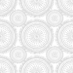 Fototapeta na wymiar Ethnic boho seamless pattern. Print. Repeating background. Cloth design, wallpaper. 