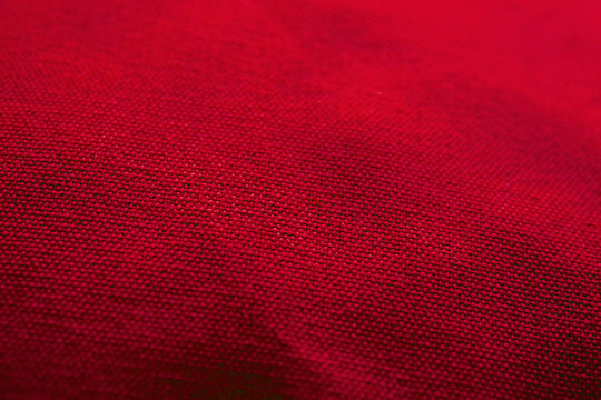 Textura de tela roja. Fondo rojo. Fondo de tela. Fondo y textura de tela roja. Fondo y textura para diseñadores. Red abstract background and texture for designers