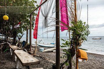 Fototapeta premium warung restaurant balinais