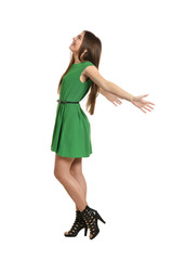 Beautiful happy woman