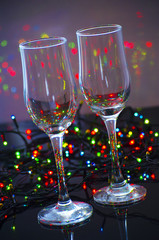 raw pasta and vegetables