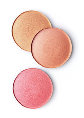 Pink and beige blusher or eyeshadow