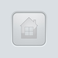 Square Home button. On gray interface background