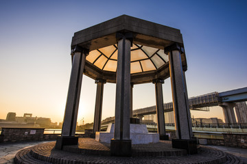 Fototapeta premium お台場の夕焼け