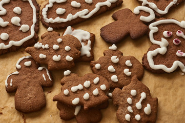 homemade gingerbread cookies