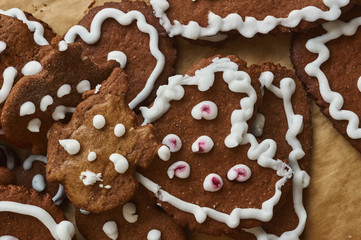 homemade gingerbread cookies