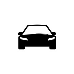 Icon car on a white background