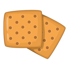 Cracker icon. Cartoon illustration of cracker vector icon for web design