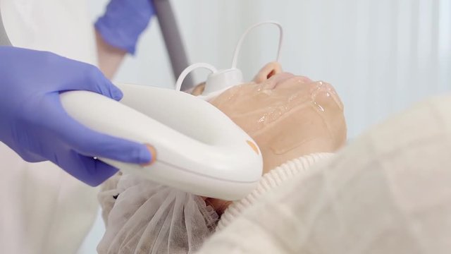 Laser rejuvenation. Modern laser equipment.