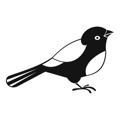 Bird icon. Simple illustration of bird vector icon for web