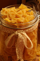 Vaso di maccheroni