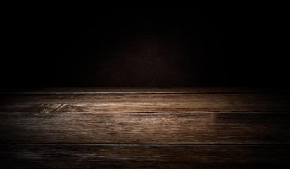 Obraz premium elegant wooden texture on brown background