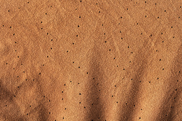 texture of natural suede leather