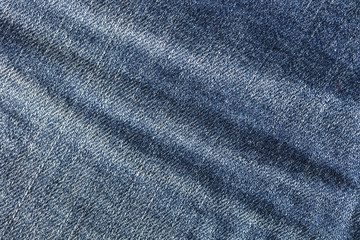 Naklejka premium texture of denim fabric