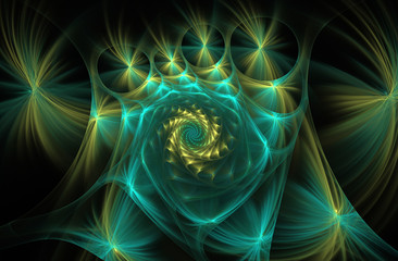 abstract fractal background