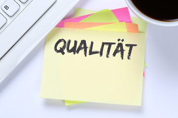 Qualität Erfolg QM Qualitätsmanagement erfolgreich sein Busine