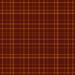 Checkered fabric tartan textile. Vector vintage seamless pattern.