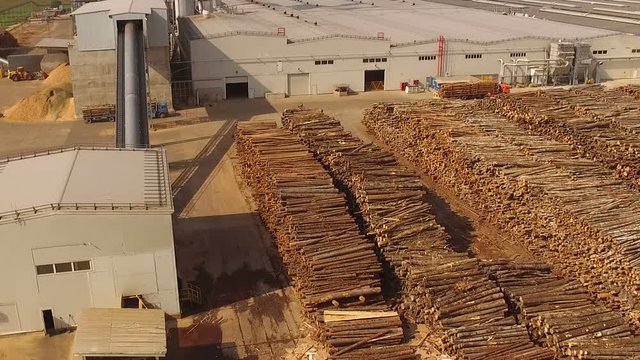 Woodworking plant. quadrocopter
