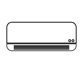 air conditioner isolated icon vector illustration design