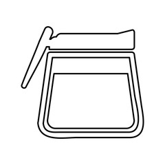 kitchen teapot isolated icon vector illustration design