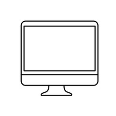 Modern tv technology icon vector illustration graphic design