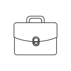 Isolated business briefcase icon vector illustration graphic design