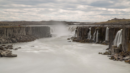Fototapeta premium Dettifoss waterfall in Vatnajökull National Park, Iceland