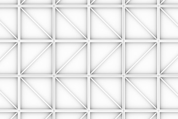 Wall of rectangle tiles with diagonal elements